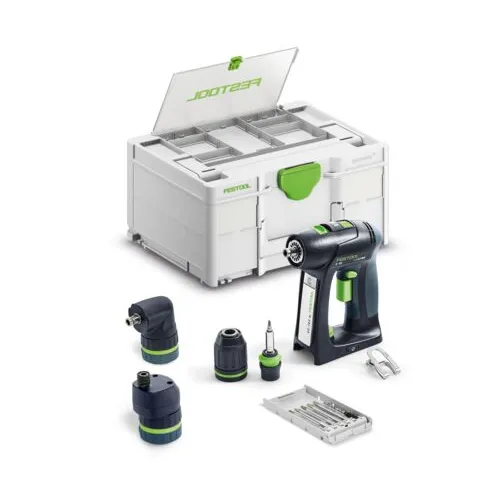 Festool Akkus fúró-csavarbehajtó C 18 Basic-Set