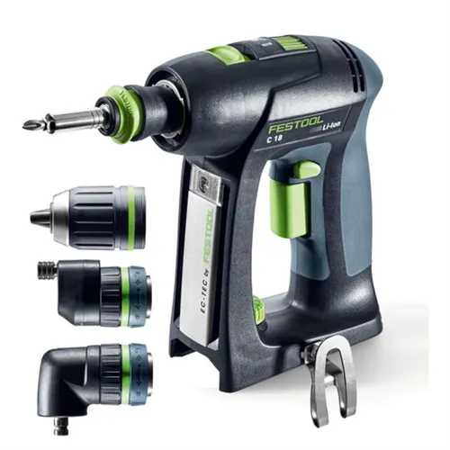 Festool Akkus fúró-csavarbehajtó C 18 Basic-Set