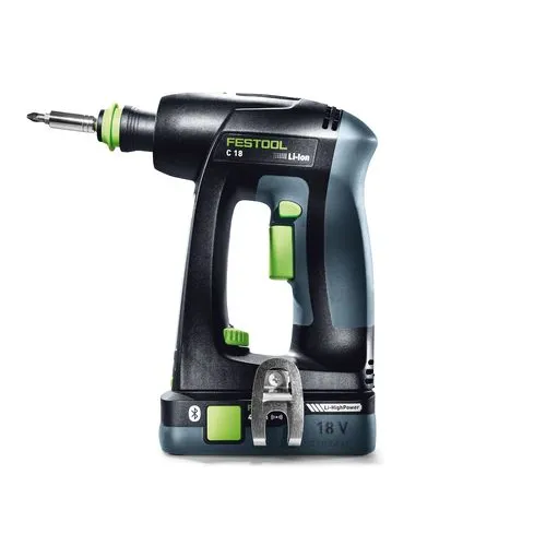 Festool Akkus fúró-csavarbehajtó C 18 Basic-Set