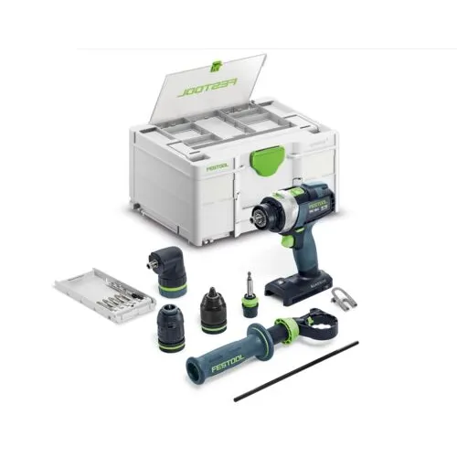 Festool Akkus ütvefúró-csavarbehajtó gép QUADRIVE TPC 18/4 Basic-Set/XL