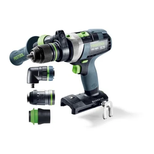 Festool Akkus ütvefúró-csavarbehajtó gép QUADRIVE TPC 18/4 Basic-Set/XL