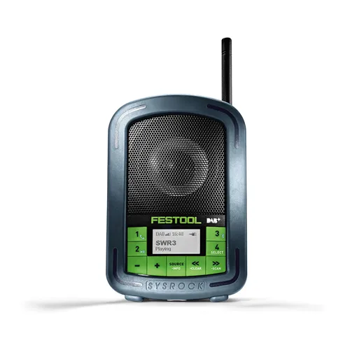 Festool Digitális rádió BR 10 DAB+ SYSROCK