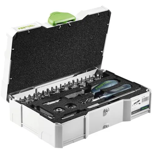 Festool Racsnis dugókulcs-készlet 1/4"-CE RA-Set 36