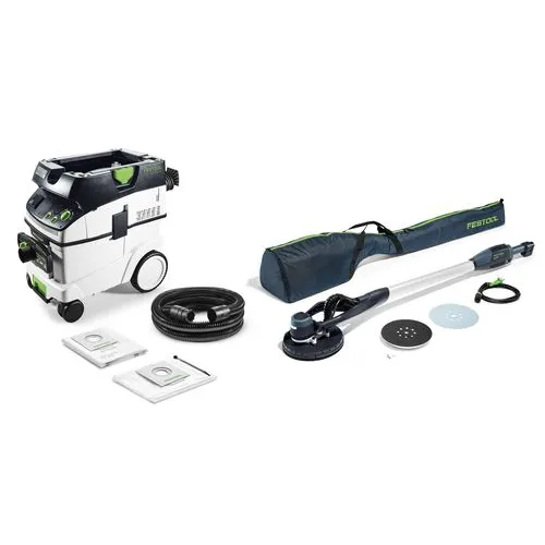 Festool Hosszúszárú falcsiszoló LHS-E 225/CTL36-Set PLANEX