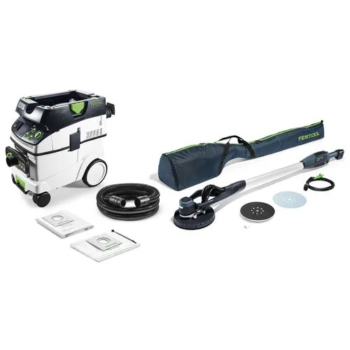 Festool Hosszúszárú falcsiszoló LHS-E 225/CTM 36-Set PLANEX