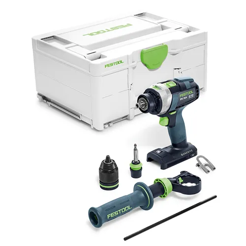 Festool Akkus ütvefúró-csavarbehajtó gép TPC 18/4 I-Basic QUADRIVE