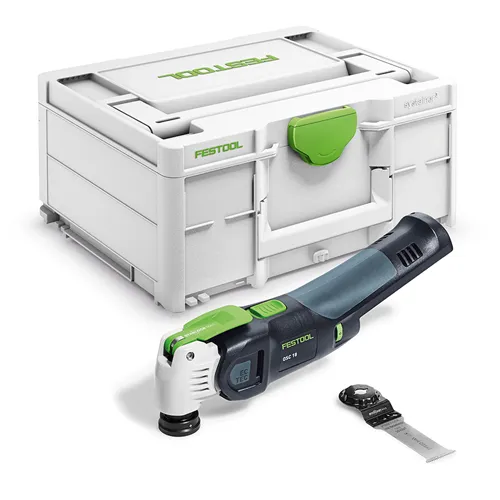 Festool Akkus oszcilláló kéziszerszám OSC 18 E-Basic VECTURO