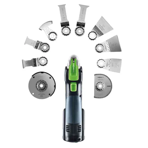 Festool Akkus oszcilláló kéziszerszám OSC 18 E-Basic-Set VECTURO