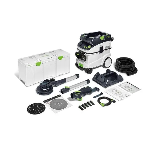 Festool Hosszúszárú falcsiszoló LHS 2 225/CTL 36-Set PLANEX