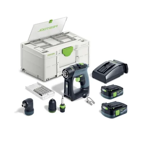 Festool Akkus fúró-csavarbehajtó CXS 12 2,5-Set