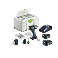 Festool Akkus fúró-csavarbehajtó TXS 12 2,5-Set