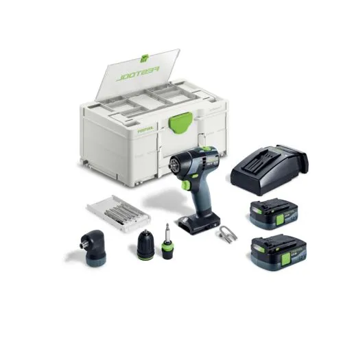 Festool Akkus fúró-csavarbehajtó TXS 12 2,5-Set