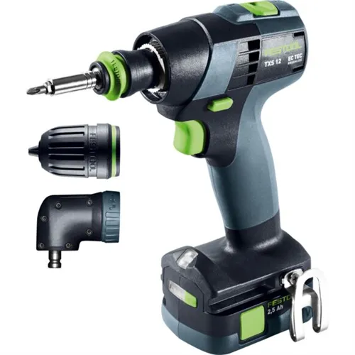 Festool Akkus fúró-csavarbehajtó TXS 12 2,5-Set