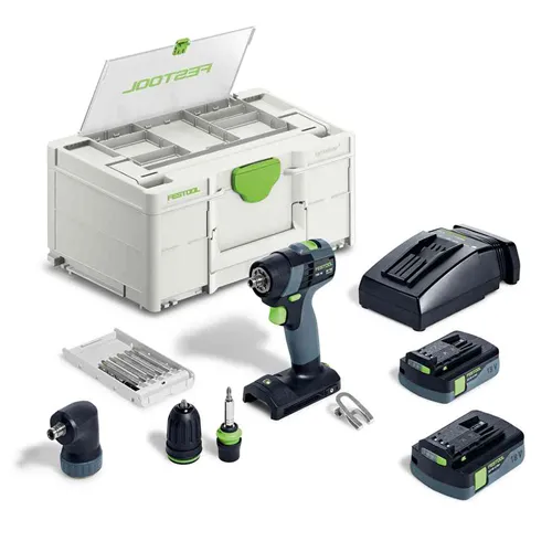 Festool Akkus fúró-csavarbehajtó TXS 18 C 3,0-Set