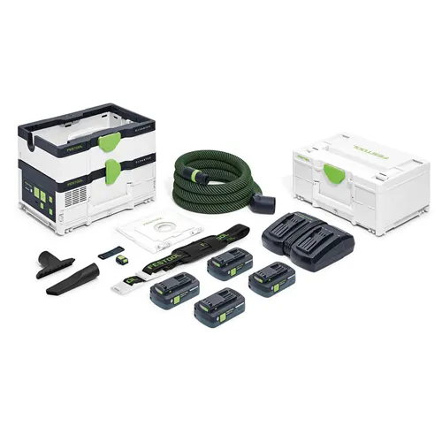 Festool Akkus mobil elszívó CTMC SYS HPC 4,0 I-Plus CLEANTEC