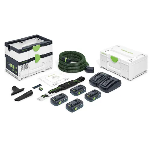 Festool Akkus mobil elszívó CTLC SYS HPC 4,0 I-Plus CLEANTEC