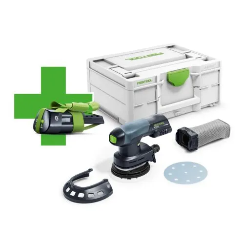 Festool Akkus excentercsiszoló ETSC 125-Basic-ERGO