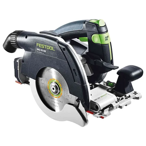 Festool Akkus kézi billenőbúrás körfűrész HKC 55 EB-Basic-5,0 + INGYENES AKKUMULÁTOR