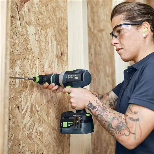 Festool Akkus ütvefúró-csavarbehajtó gép TPC 18/4 I-Basic-5,0 QUADRIVE +  INGYENES AKKUMULÁTOR