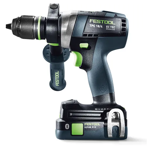 Festool Akkus ütvefúró-csavarbehajtó gép TPC 18/4 I-Basic-5,0 QUADRIVE +  INGYENES AKKUMULÁTOR