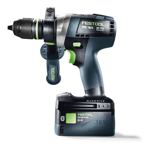 Festool Akkus ütvefúró-csavarbehajtó gép TPC 18/4 I-Basic-5,0 QUADRIVE +  INGYENES AKKUMULÁTOR