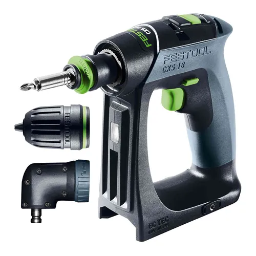 Festool Akkus fúró-csavarbehajtó CXS 18-Basic-Set