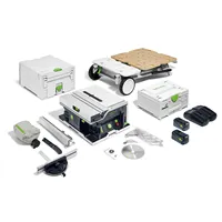 Festool Akkus asztali körfűrész CSC SYS 50 EBI-Set