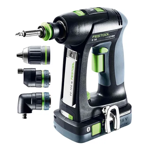 Festool Akkus fúró-csavarbehajtó C 18 HPC 4,0 I-Set