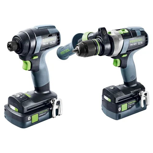 Festool Fúró és csavarbehajtó készlet TID 18 5,0/4,0-Set TPC 18/4