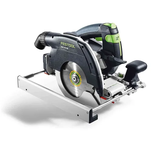Festool Akkus kézi billenőbúrás körfűrész HKC 55 5,0 EBI-Set-FSK 420
