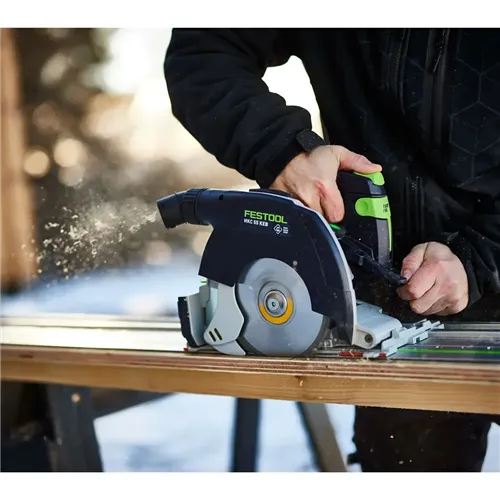Festool Akkus kézi billenőbúrás körfűrész HKC 55 KEB-Basic