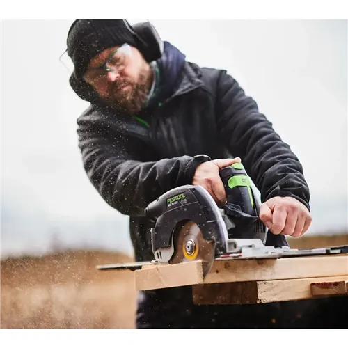 Festool Akkus kézi billenőbúrás körfűrész HKC 55 KEB-Basic