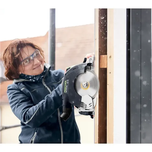 Festool Akkus kézi billenőbúrás körfűrész HKC 55 KEB-Basic