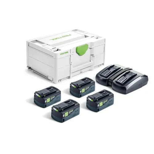 Festool Energia-set SYS 18V 4xHP5,0/TCL6DUO