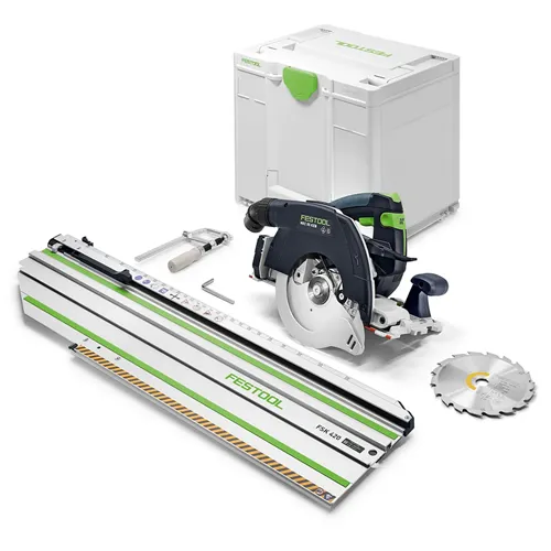 Festool Akkus kézi billenőbúrás körfűrész HKC 55 KEB-Basic-FSK 420
