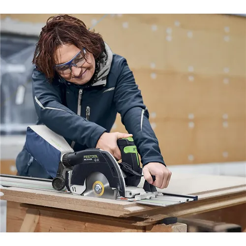 Festool Akkus kézi billenőbúrás körfűrész HKC 55 KEB-Basic-FSK 420