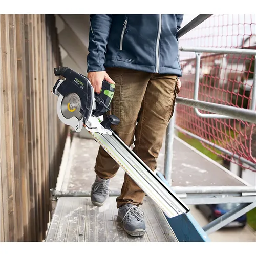 Festool Akkus kézi billenőbúrás körfűrész HKC 55 KEB-Basic-FSK 420