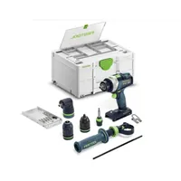 Festool Akkus ütvefúró-csavarbehajtó gép QUADRIVE TPC 18/4 Basic-Set/XL