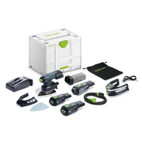 Festool Akkus deltacsiszoló DTSC 400 3,0 I-Set