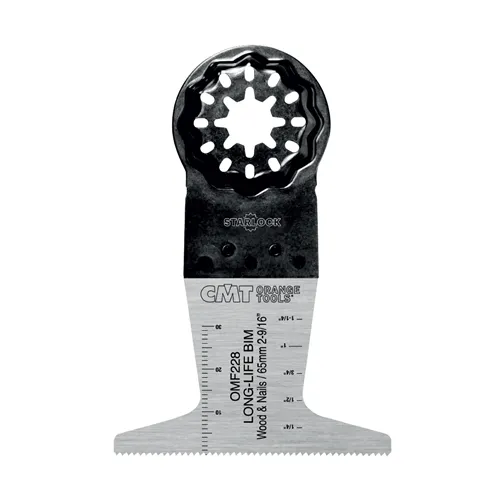 CMT Starlock Szegmenses fűrészlap BIM meghosszabbított élettartammal, fára és szögekre - 65 mm, 5 db-os készlet