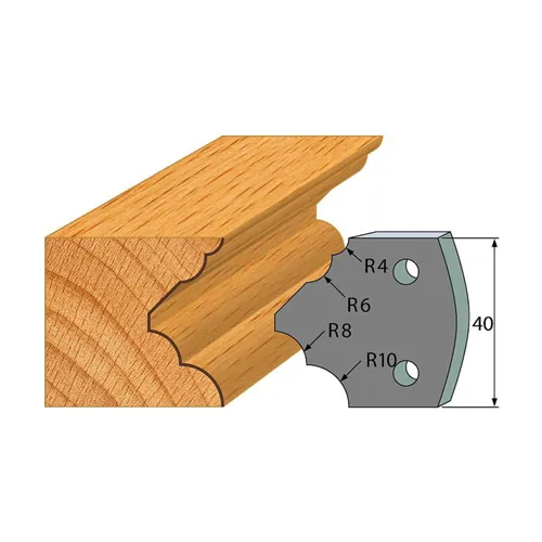 IGM Profil 126 - 2db Fogásvastagsághatároló 40x4mm SP