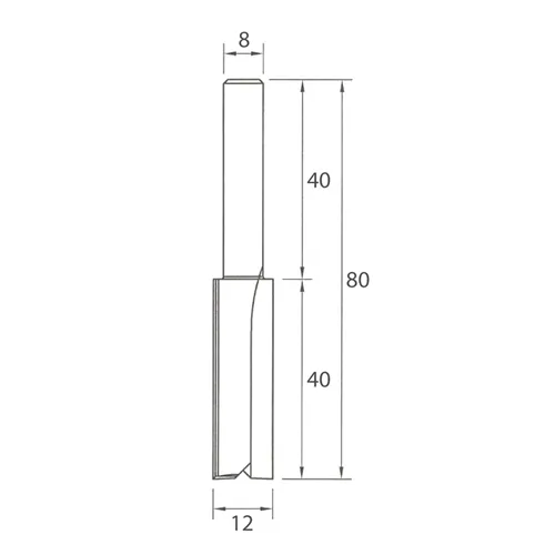 IGM M100 Horonymaró - D12x40 L80 S=8 HW