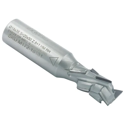 IGM Gyémánt maró Ekonomik Z2+1 - D18x35 L95 S=20x50 (8DP+1HW)