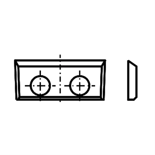 IGM Kés keményfém - 16x7x1,5 UNI