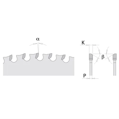 CMT XTreme Körfűrészlap rozsdamentes acélra-D250x2,2 d30 Z72 HW (Kicsomagolt)