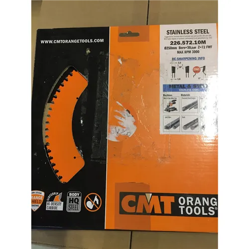 CMT XTreme Körfűrészlap rozsdamentes acélra-D250x2,2 d30 Z72 HW (Kicsomagolt)