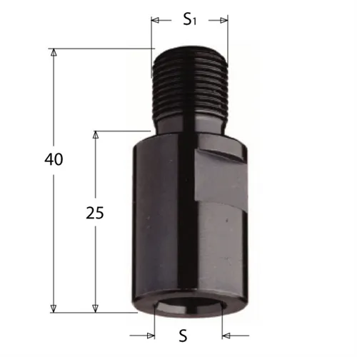 CMT Kiterjesztés - Szár redukciója - S=M10-S1=M12x1 (Kicsomagolt)