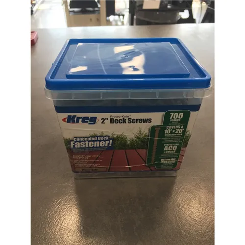 Kreg Protec-Kote terasz csavarok, 700 db, 51 mm (Kicsomagolt)