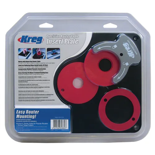 Kreg Marólemez felsőmaróhoz, fúratlan (Kicsomagolt)