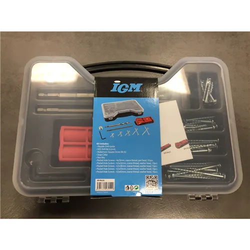 IGM Pocket Hole fúró felszerelés Double, készlet (Használt)